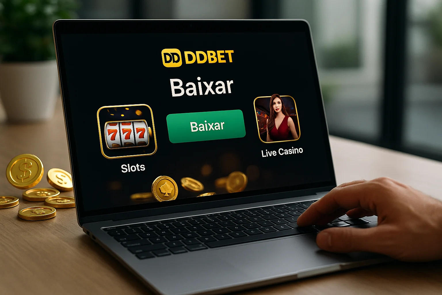 Baixar o DDBET Cassino App