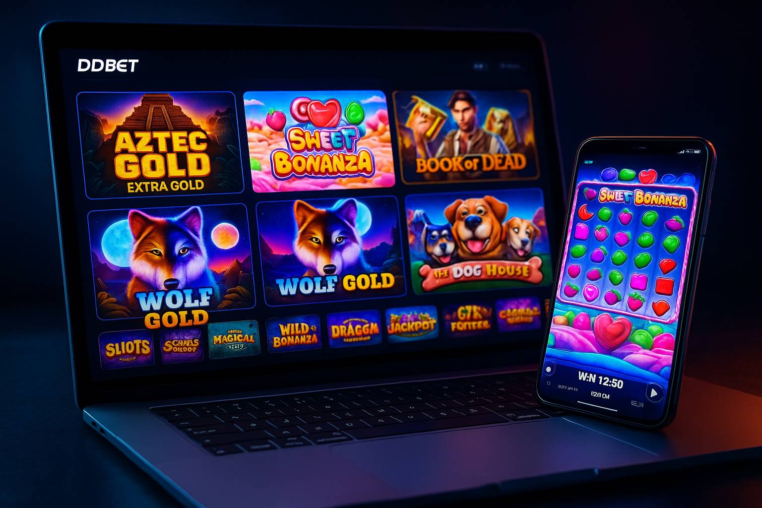 Jogos de Slot no Casino Online DDBET