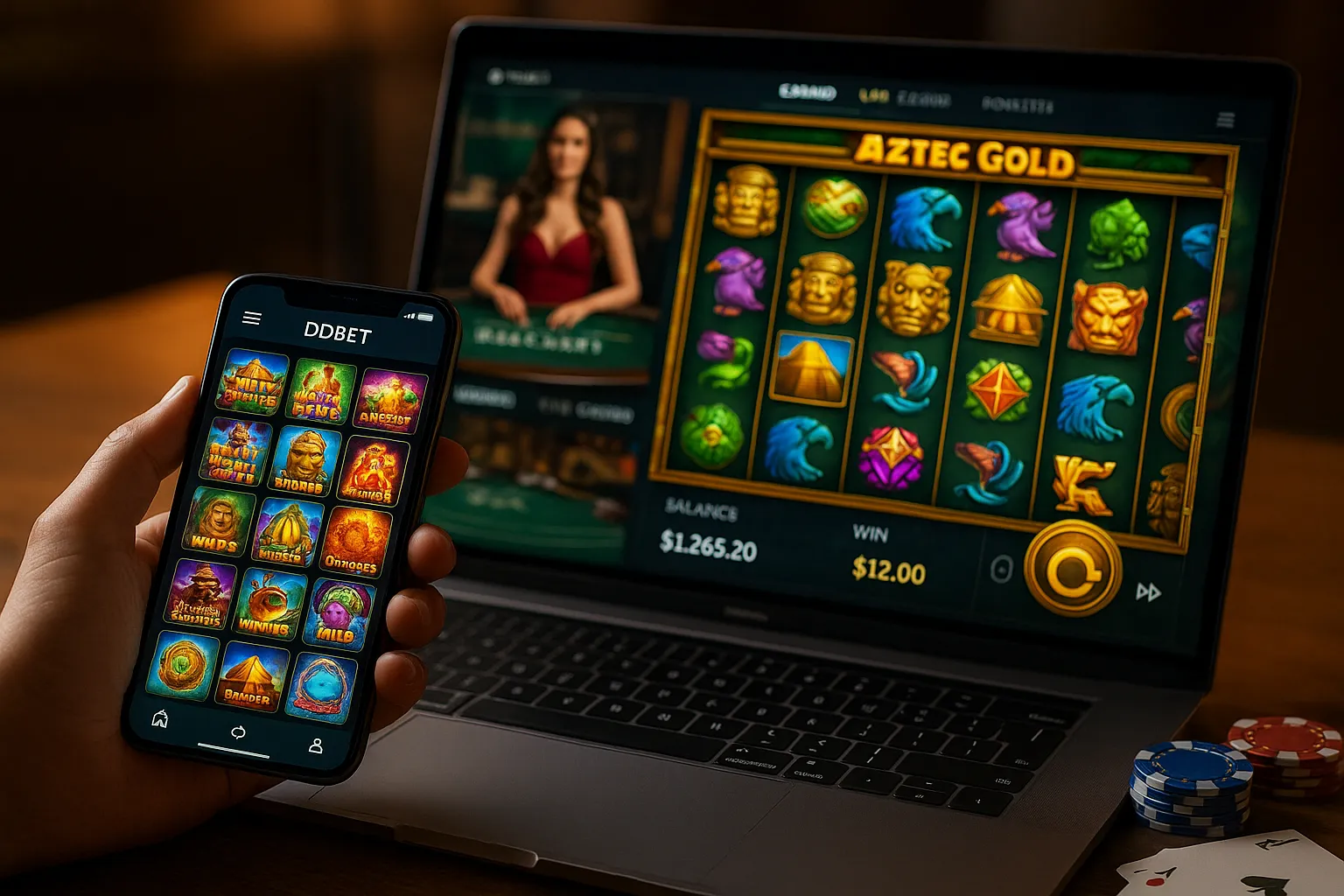 Jogos de cassino online inovadores e emocionantes na DDBET